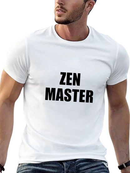 Zen Master Graphic Tee - Unisex Cotton T-Shirt