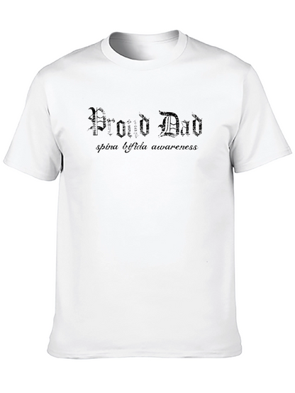 Proud Dad Spina Bifida Awareness T-Shirt