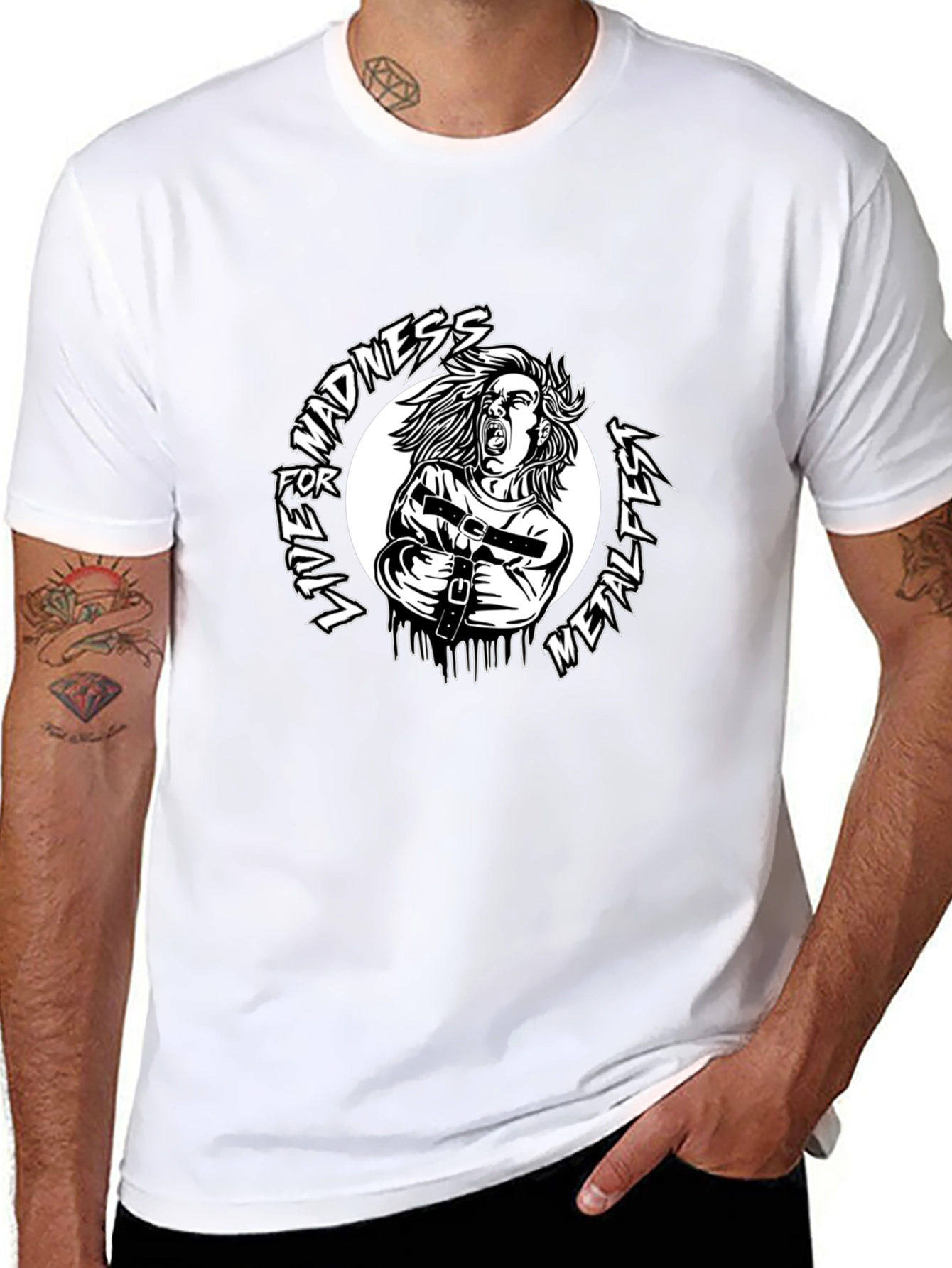 Live for Madness Metal Fest T-Shirt