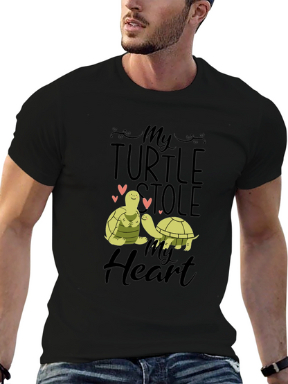 My Turtle Stole My Heart T-Shirt