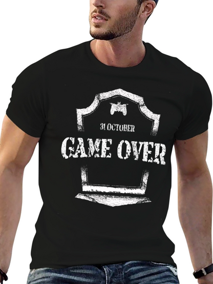 Game Over T-Shirt - Halloween Gamer Tee