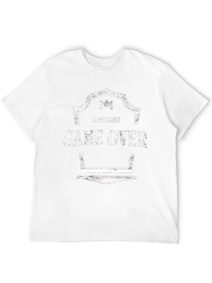 Game Over T-Shirt - Halloween Gamer Tee