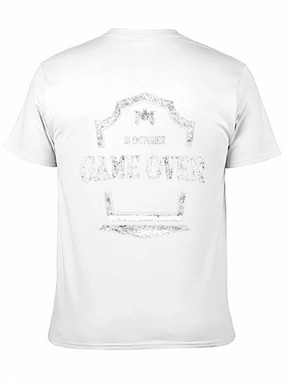 Game Over T-Shirt - Halloween Gamer Tee