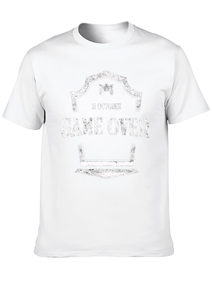 Game Over T-Shirt - Halloween Gamer Tee