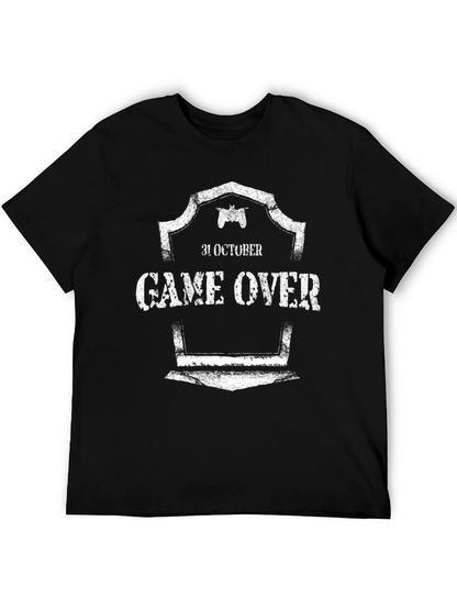 Game Over T-Shirt - Halloween Gamer Tee