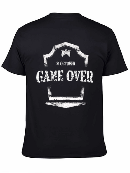 Game Over T-Shirt - Halloween Gamer Tee