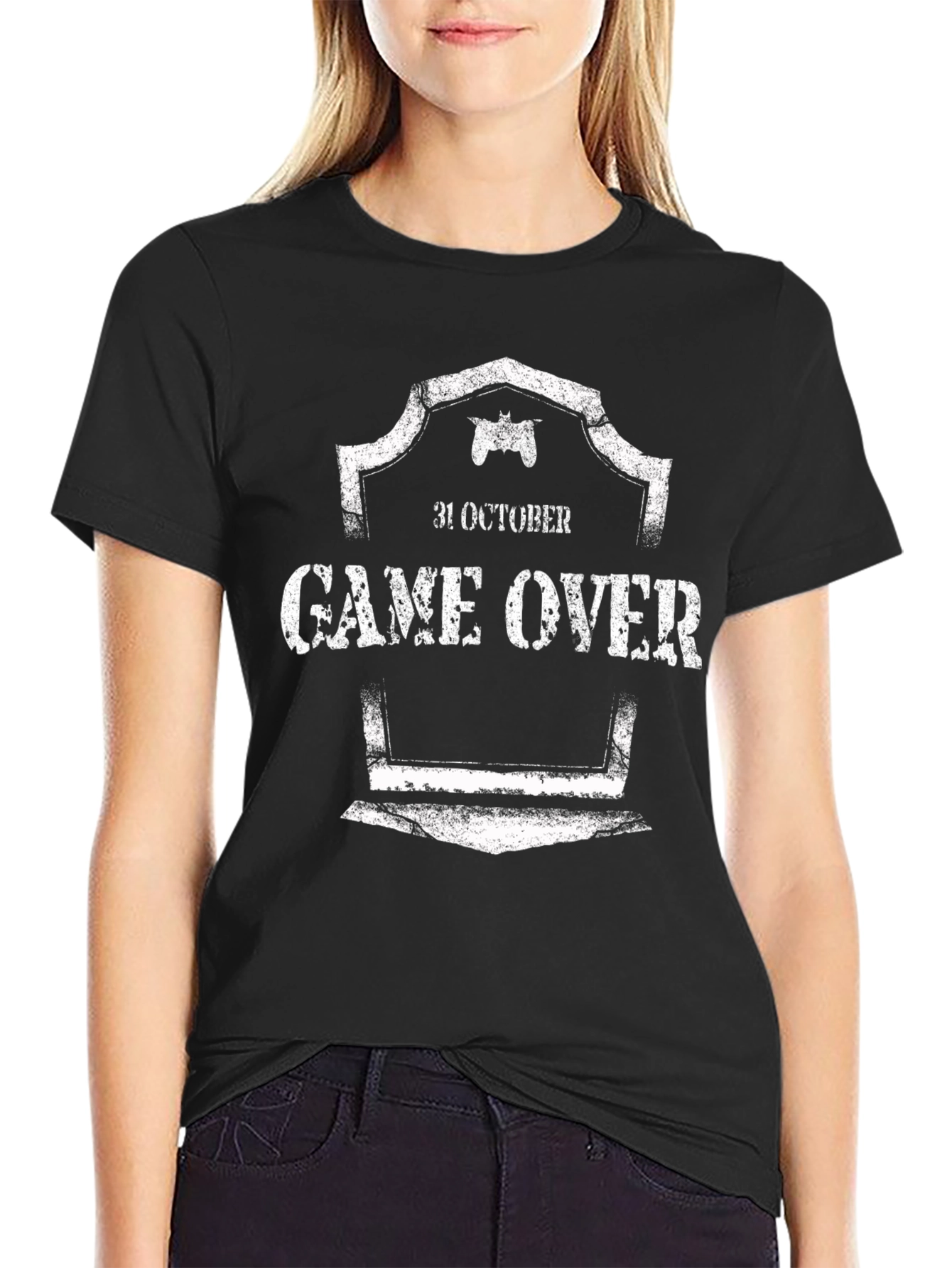 Game Over T-Shirt - Halloween Gamer Tee