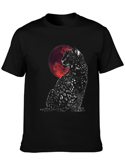 Black Panther Moon Graphic T-Shirt