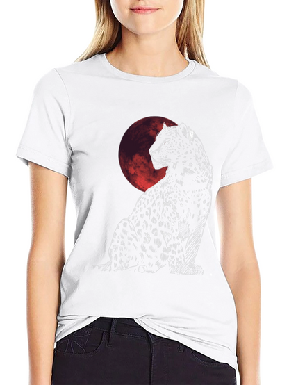 Black Panther Moon Graphic T-Shirt
