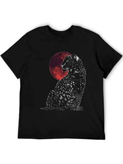 Black Panther Moon Graphic T-Shirt