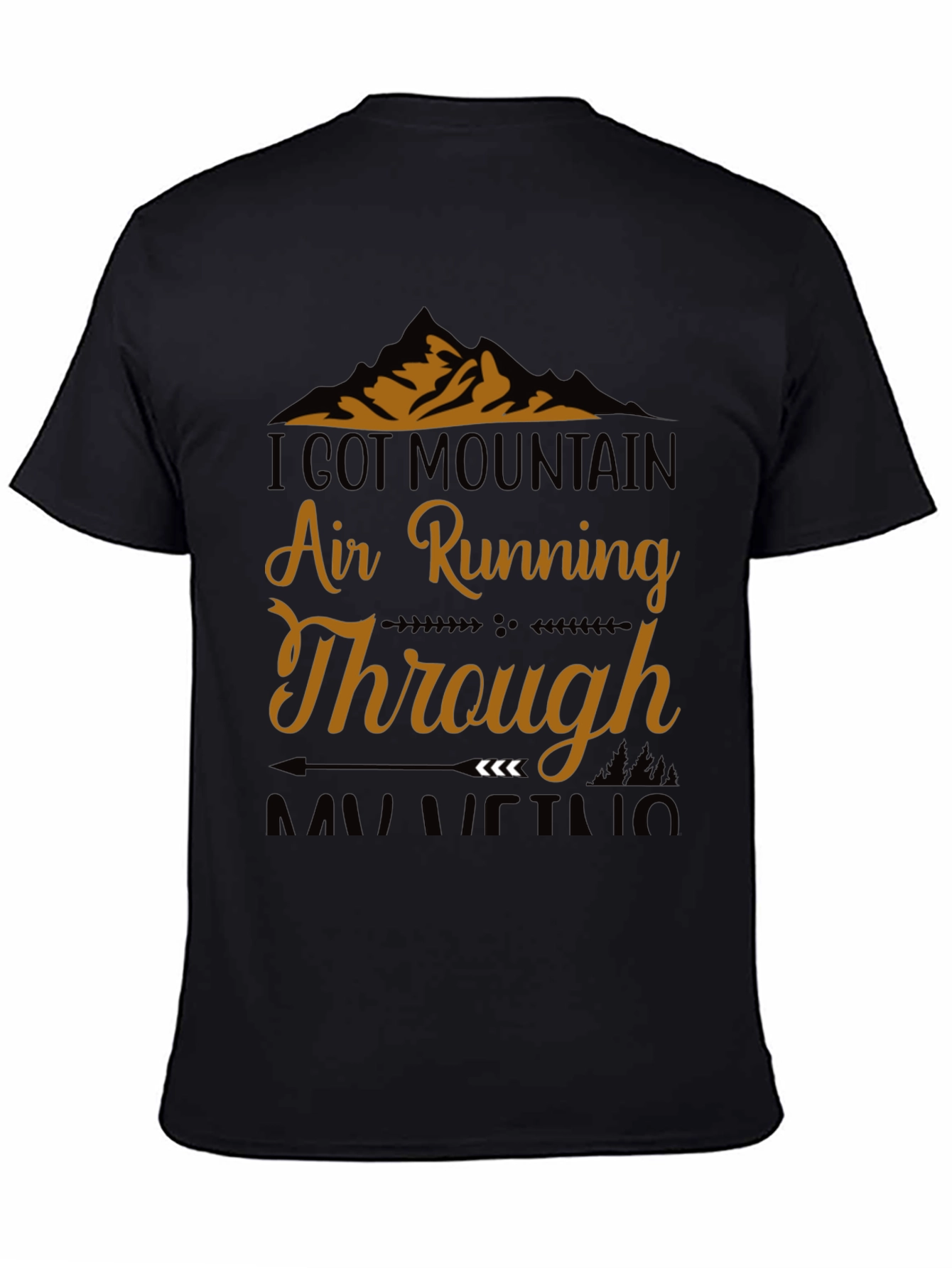 Mountain Air Running T-Shirt - Adventure Ready!