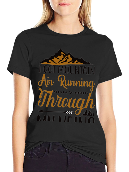 Mountain Air Running T-Shirt - Adventure Ready!