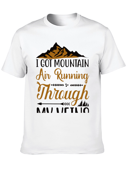 Mountain Air Running T-Shirt - Adventure Ready!