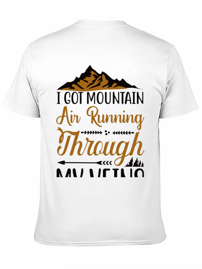 Mountain Air Running T-Shirt - Adventure Ready!