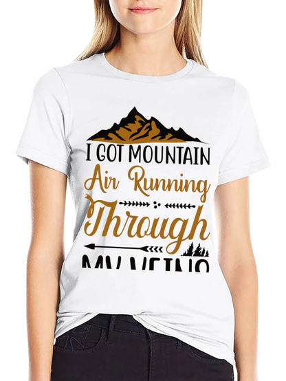 Mountain Air Running T-Shirt - Adventure Ready!
