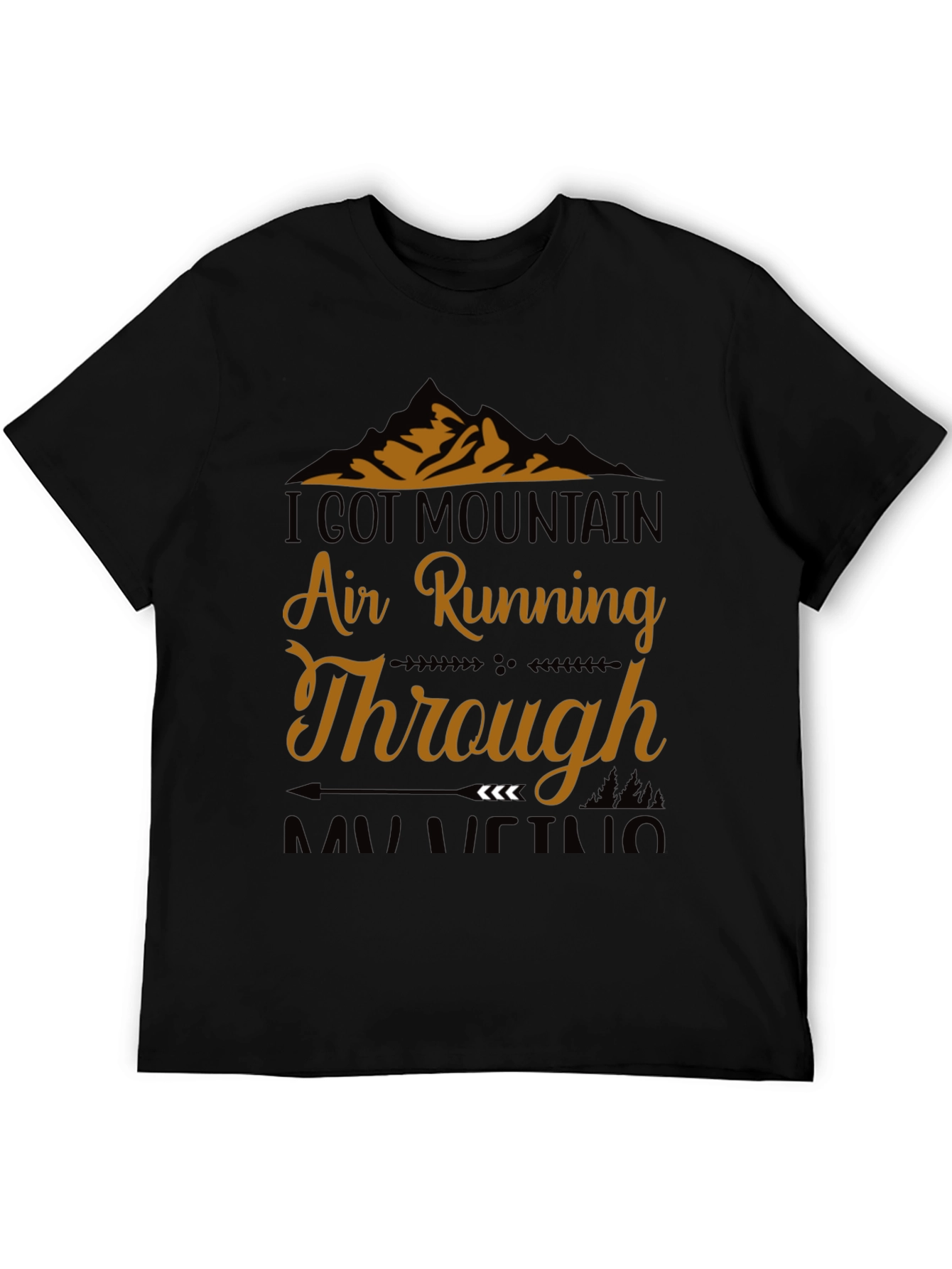 Mountain Air Running T-Shirt - Adventure Ready!