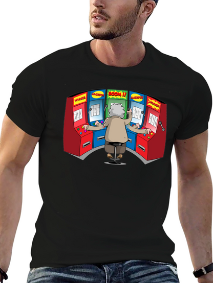 Old Gamer T-Shirt - Jackpot Design