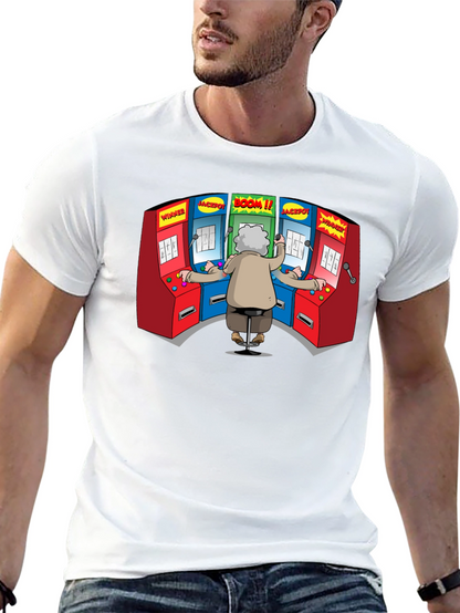 Old Gamer T-Shirt - Jackpot Design