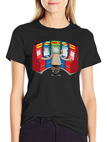 Old Gamer T-Shirt - Jackpot Design