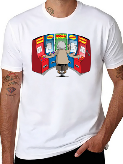 Old Gamer T-Shirt - Jackpot Design