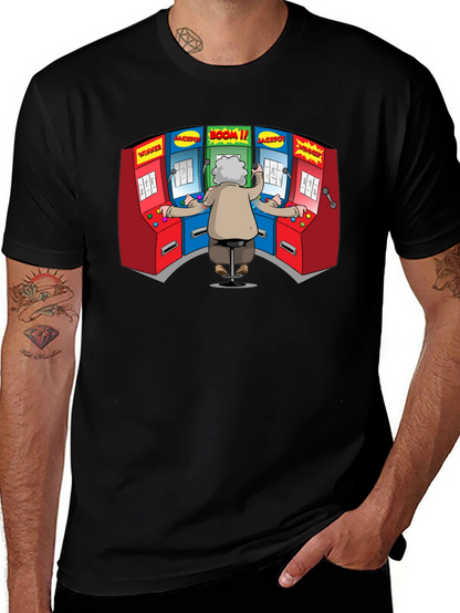 Old Gamer T-Shirt - Jackpot Design