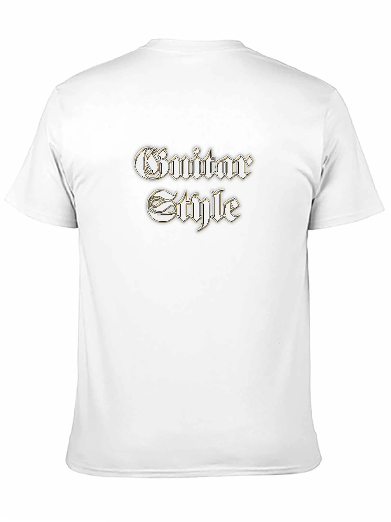Guitar Style Black T-Shirt