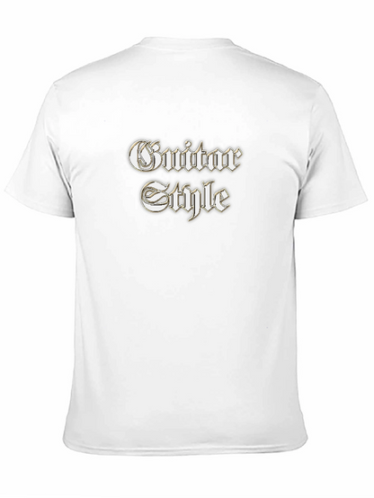 Guitar Style Black T-Shirt