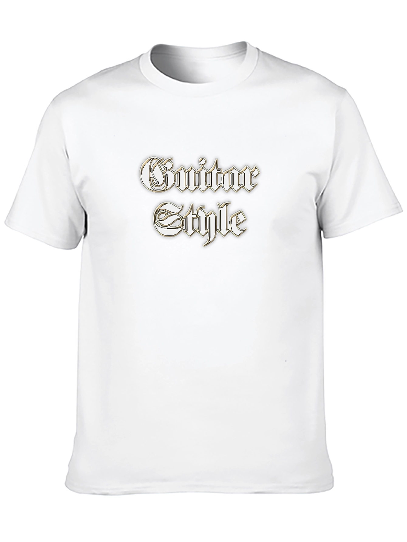 Guitar Style Black T-Shirt