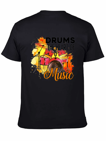 Drums the Heart of Music T-Shirt