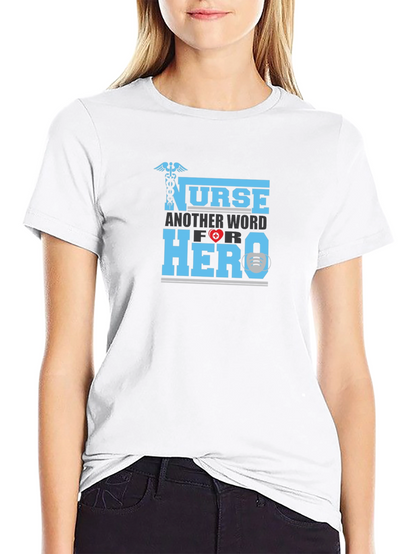 Nurse Hero Graphic T-Shirt