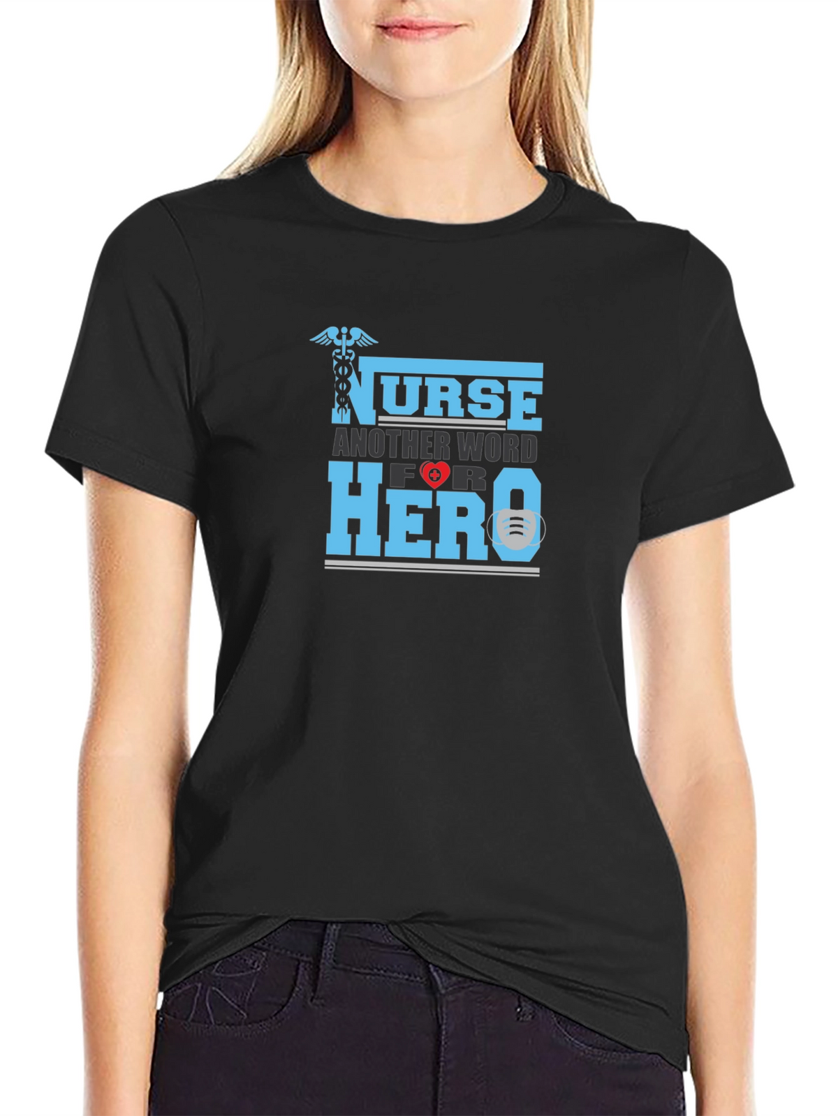 Nurse Hero Graphic T-Shirt