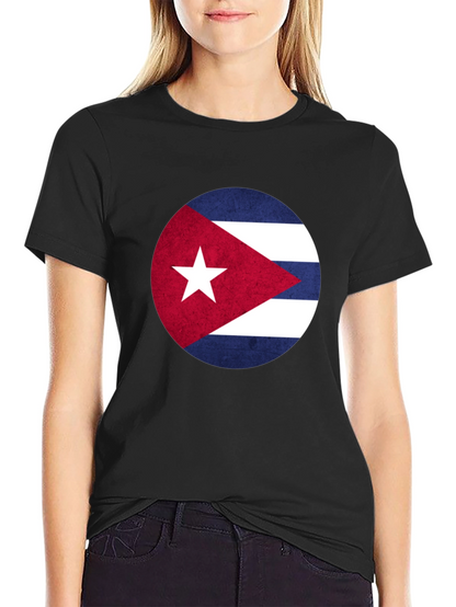 Cuba Flag Graphic T-Shirt - Patriotic Cuban Pride Tee