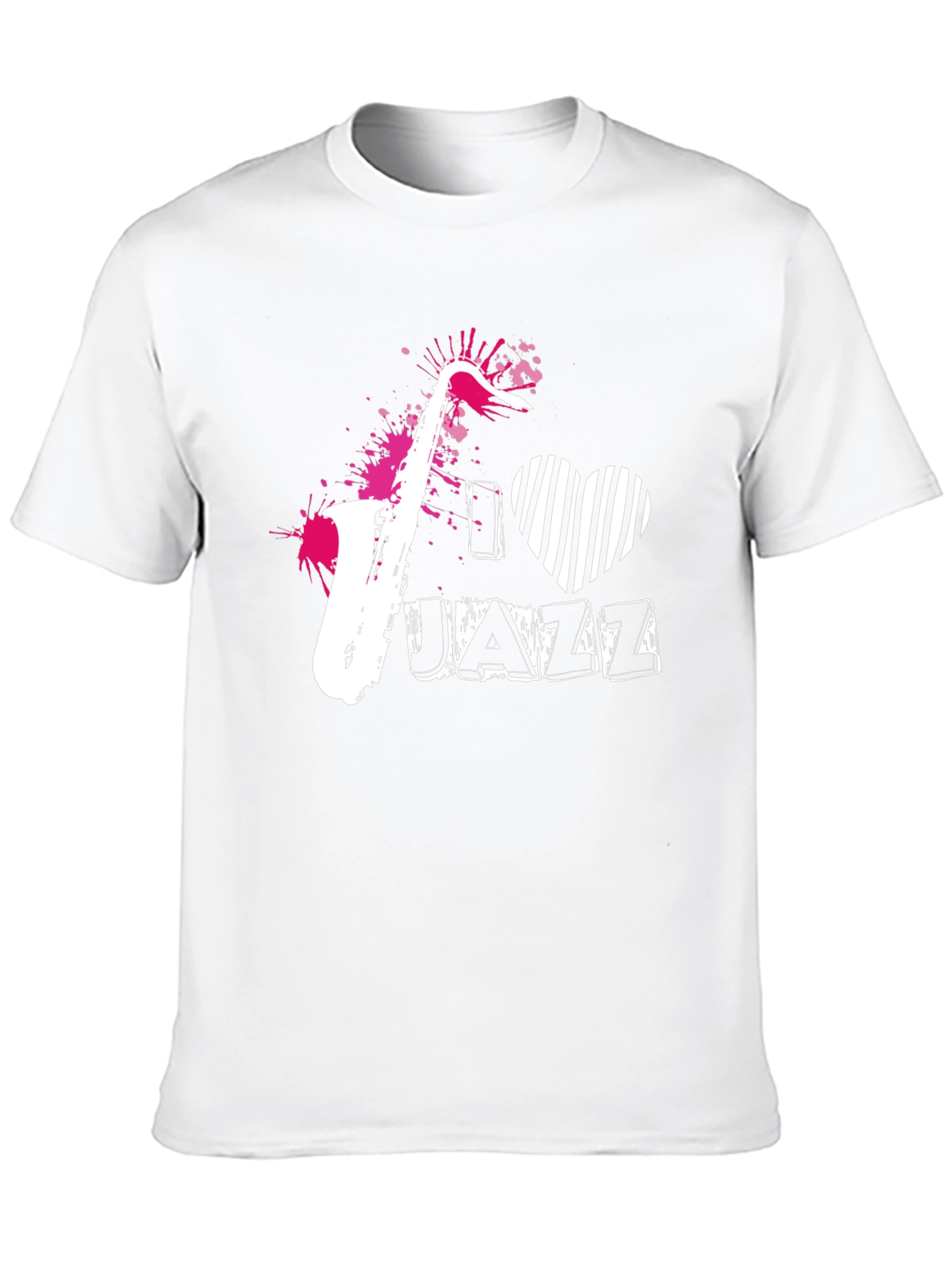 I Love Jazz Graphic Tee - Cool Musician T-Shirt