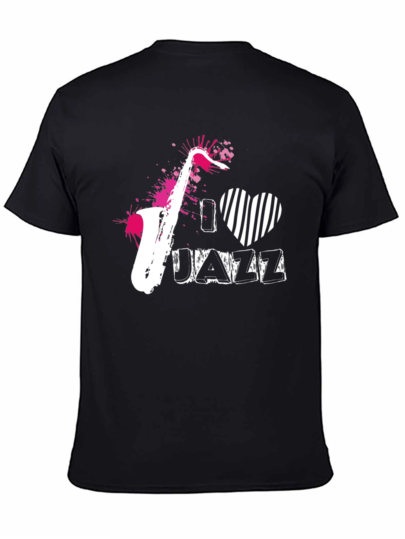 I Love Jazz Graphic Tee - Cool Musician T-Shirt