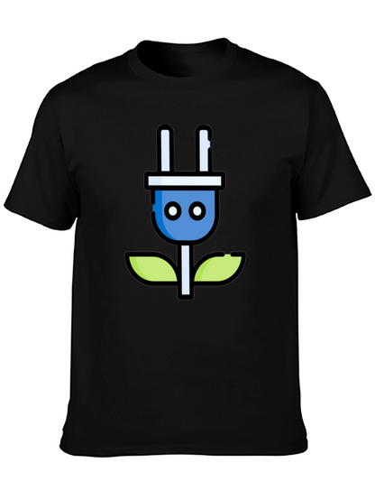 Eco-Friendly Energy T-Shirt - Power Plant Design