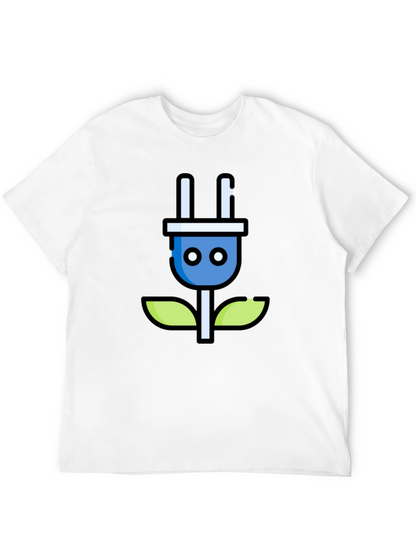 Eco-Friendly Energy T-Shirt - Power Plant Design