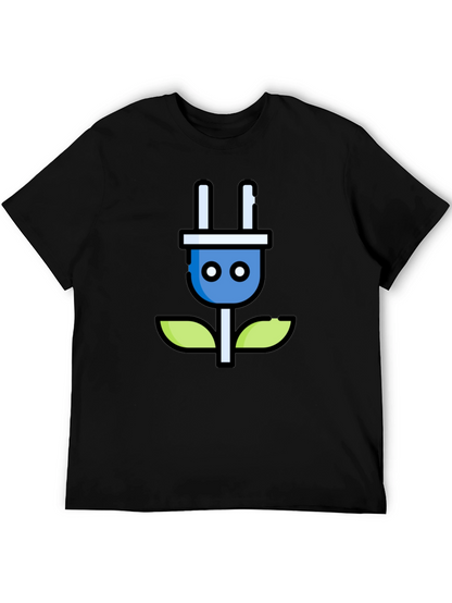 Eco-Friendly Energy T-Shirt - Power Plant Design