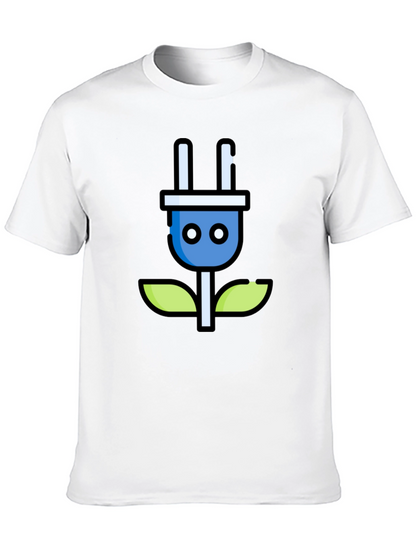 Eco-Friendly Energy T-Shirt - Power Plant Design
