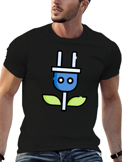 Eco-Friendly Energy T-Shirt - Power Plant Design