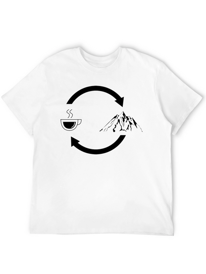 Coffee to Mountain Cycle T-Shirt