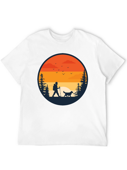 Hiking Silhouette Graphic Tee