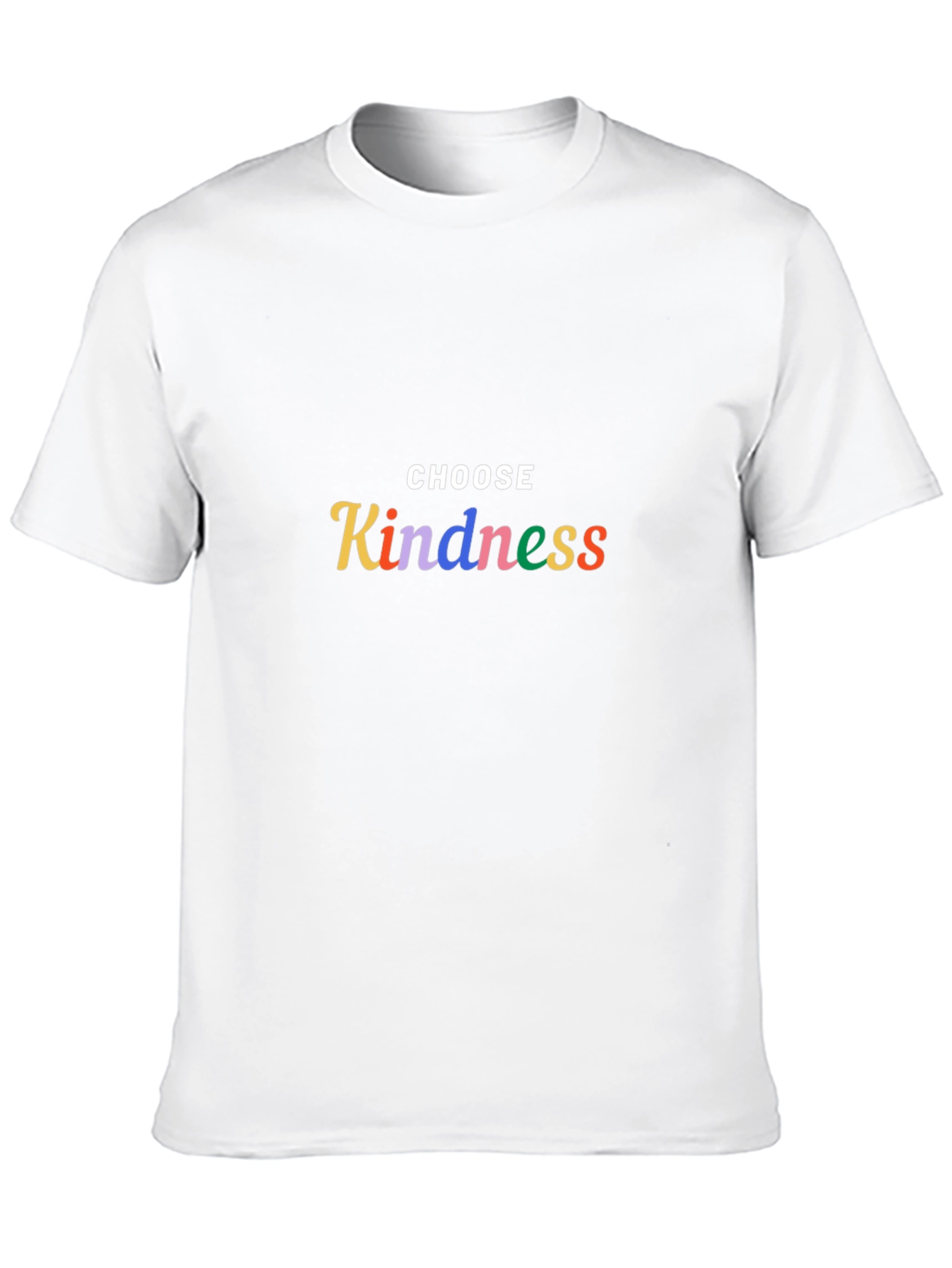 Choose Kindness Graphic Tee - Soft Black Cotton T-Shirt