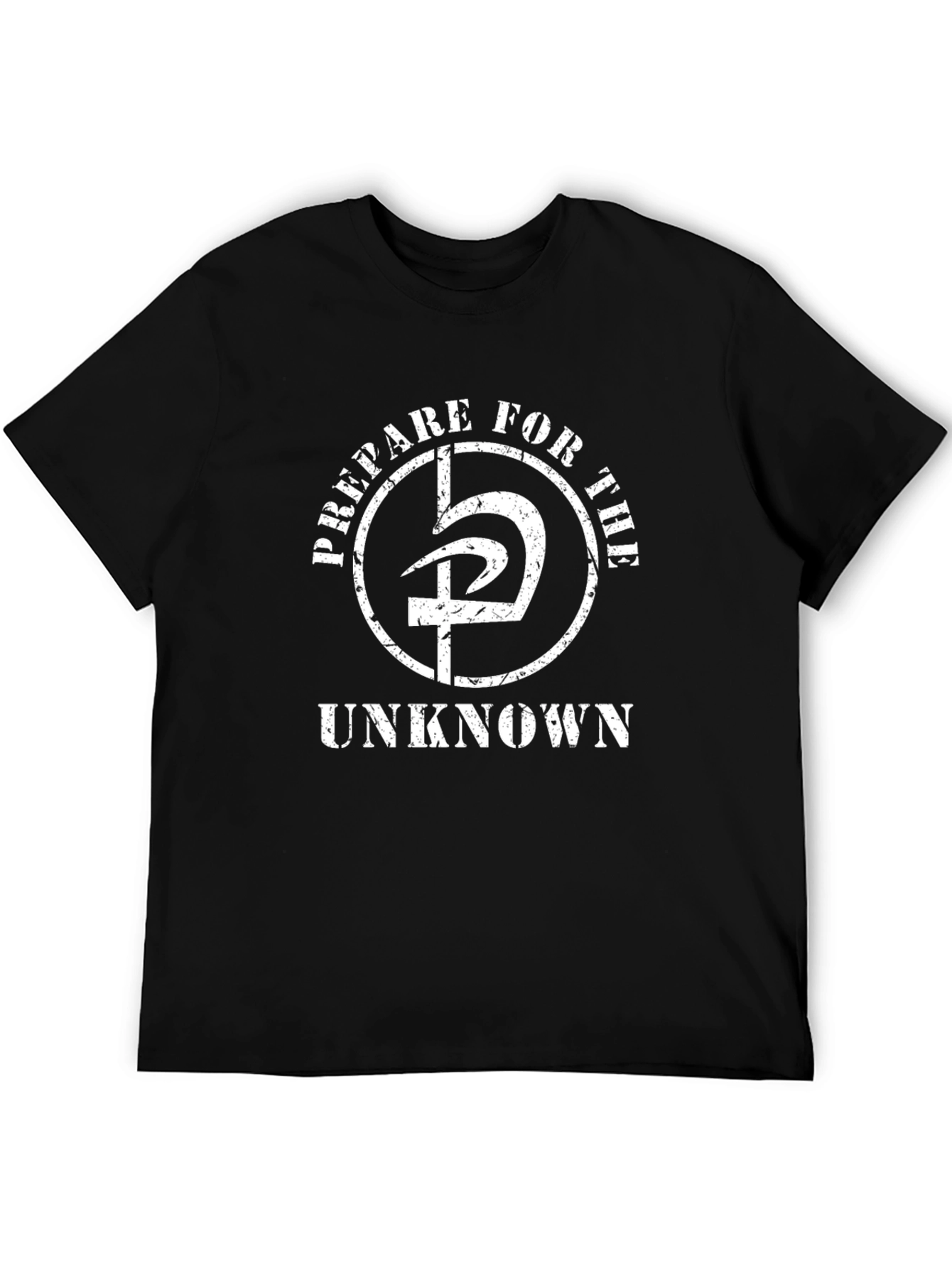 Prepare for the Unknown Black Graphic T-Shirt