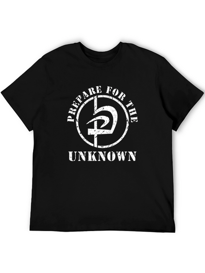 Prepare for the Unknown Black Graphic T-Shirt