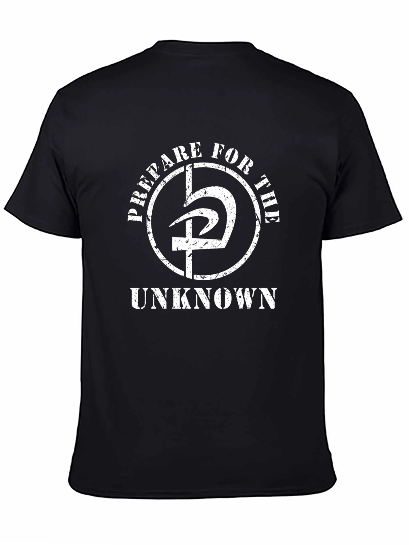 Prepare for the Unknown Black Graphic T-Shirt