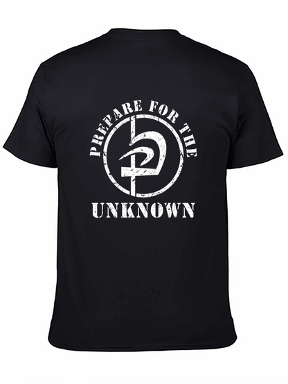 Prepare for the Unknown Black Graphic T-Shirt
