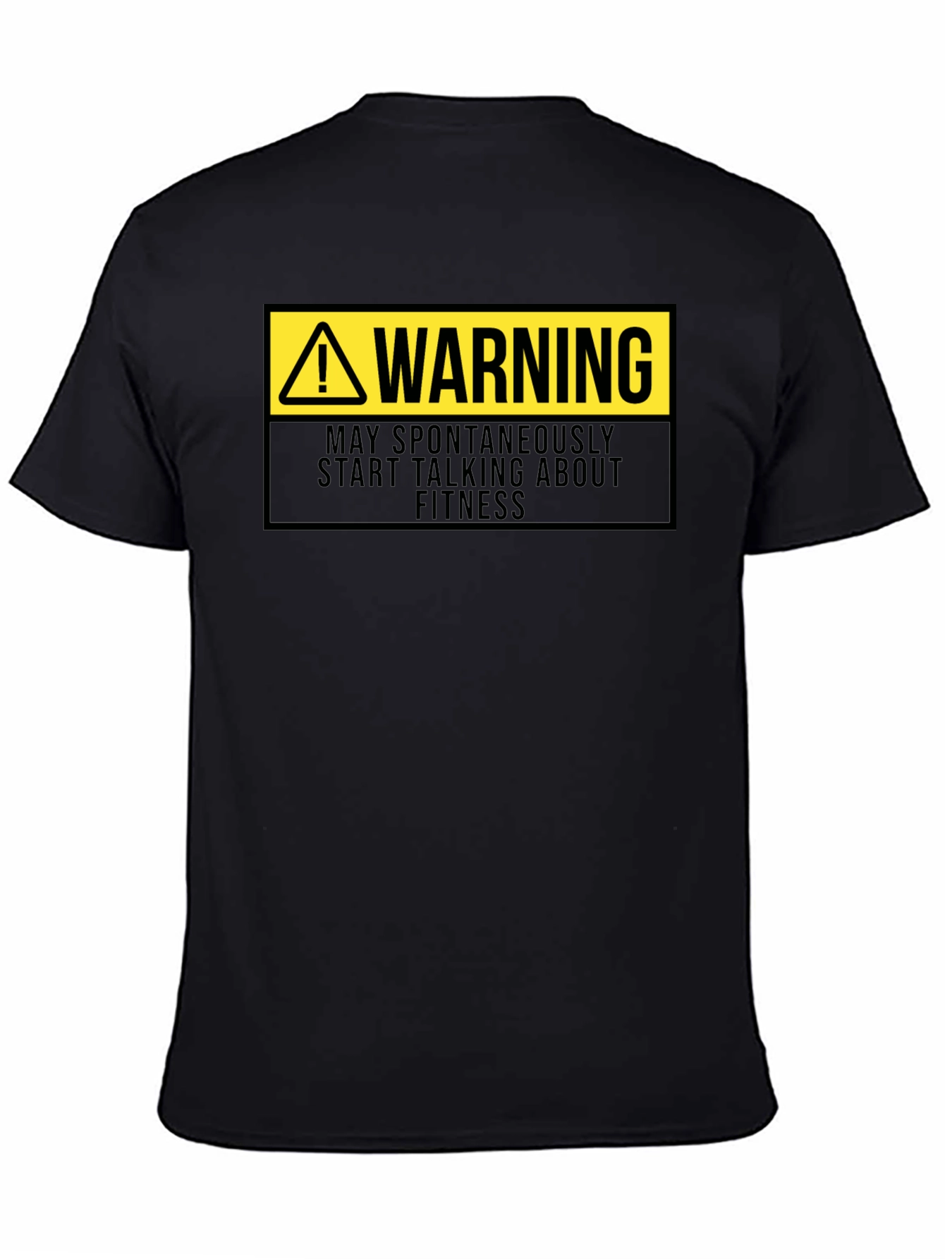 Warning Fitness T-Shirt