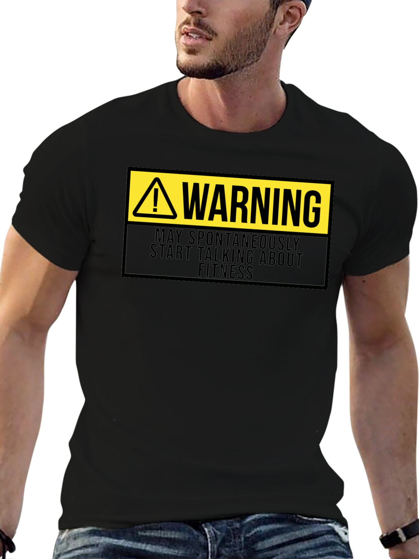 Warning Fitness T-Shirt