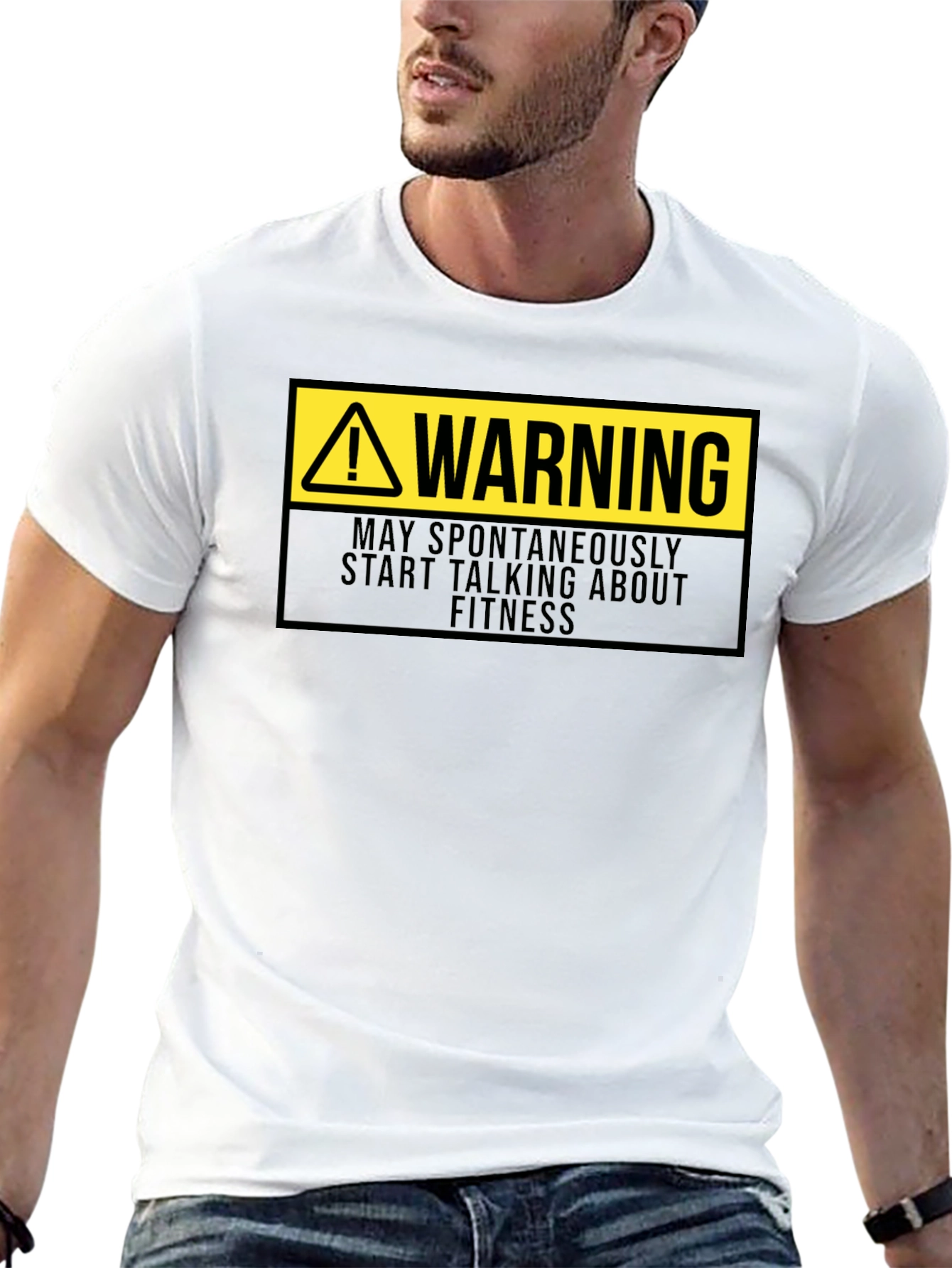 Warning Fitness T-Shirt