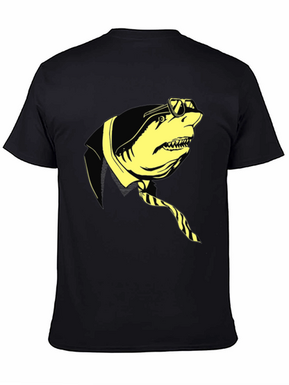 Shark in Suit Graphic Tee